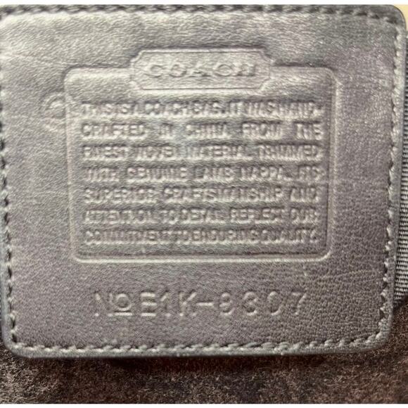 Vintage Coach 8307 Girlie Signature Wool Hobo Bag - Picture 9 of 10